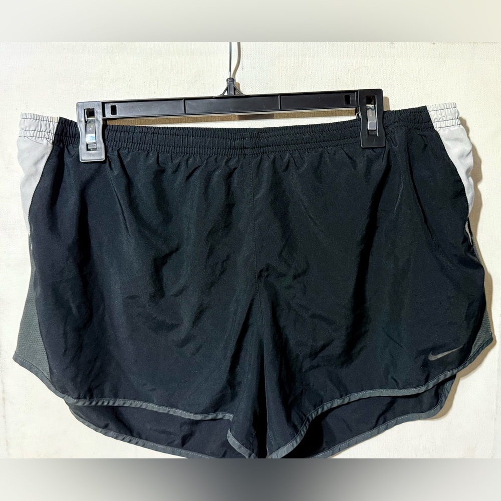 Nike Dri-Fit Black and Gray Women's Athletic Shorts